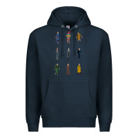 Navy killing eve, villanelle,jodie comer,villanelle jesus,drag,drag king,po Premium Hoodie - linhVisuals