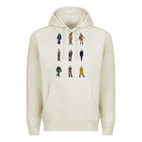 Oatmeal Heather killing eve, villanelle,jodie comer,villanelle jesus,drag,drag king,po Premium Hoodie - linhVisuals