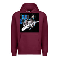 Burgundy Buddy Guy  Best Player Bluess Legend Premium Hoodie - linhVisuals