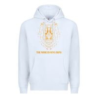 White the marcus king Premium Hoodie - linhVisuals