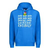 True Royal Loathe Entirely Grinch For Light Hate hate hate happy christmas Premium Hoodie - linhVisuals