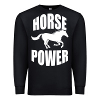 Black Horse Power Premium Sweatshirt - Bettercallsaul