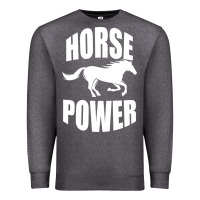 Charcoal Heather Horse Power Premium Sweatshirt - Bettercallsaul