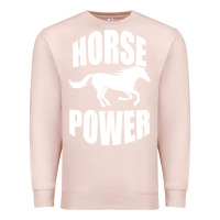 Pale Pink Horse Power Premium Sweatshirt - Bettercallsaul