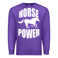 Purple Horse Power Premium Sweatshirt - Bettercallsaul