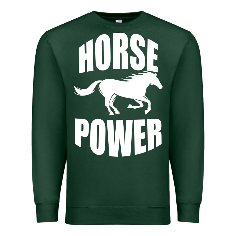 Horse Power Premium Sweatshirt by Bettercallsaul | Teevron