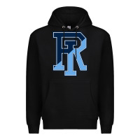 Black Rhode Island Gifts, Rams Vintage Premium Hoodie - linhVisuals