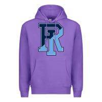 Purple Rhode Island Gifts, Rams Vintage Premium Hoodie - linhVisuals