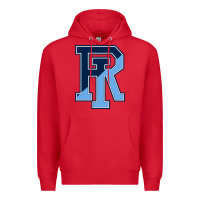 Red Rhode Island Gifts, Rams Vintage Premium Hoodie - linhVisuals