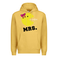 Antique Gold Mrs Pacman Premium Hoodie - linhVisuals