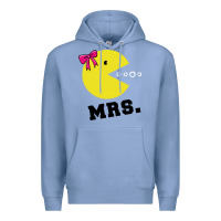Colony Blue Mrs Pacman Premium Hoodie - linhVisuals
