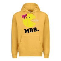 Mustard Mrs Pacman Premium Hoodie - linhVisuals