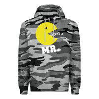 Slate Camo Mr Pacman Premium Hoodie - linhVisuals