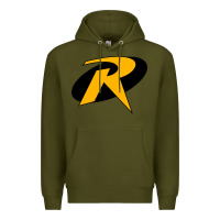 Army Green Robin Premium Hoodie - linhVisuals