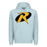 Blue Mist Robin Premium Hoodie - linhVisuals