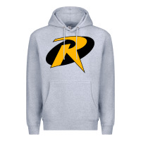 Heather Grey Robin Premium Hoodie - linhVisuals