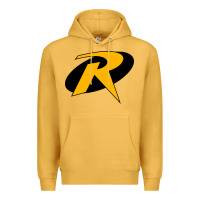 Mustard Robin Premium Hoodie - linhVisuals