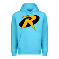 Ocean Blue Robin Premium Hoodie - linhVisuals
