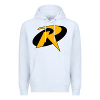 White Robin Premium Hoodie - linhVisuals