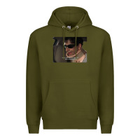 Army Green tony soprano some pulp 72124220 Premium Hoodie - linhVisuals