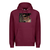 Burgundy tony soprano some pulp 72124220 Premium Hoodie - linhVisuals