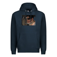 Navy tony soprano some pulp 72124220 Premium Hoodie - linhVisuals