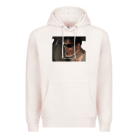 Pale Pink tony soprano some pulp 72124220 Premium Hoodie - linhVisuals