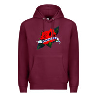 Burgundy best of grup music  bananarama Premium Hoodie - linhVisuals