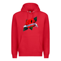 Red best of grup music  bananarama Premium Hoodie - linhVisuals