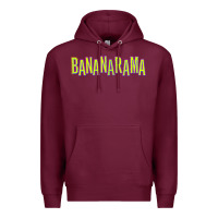 Burgundy best of grup music  bananarama Premium Hoodie - linhVisuals