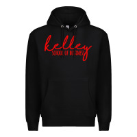 Black kelley school of business Premium Hoodie - linhVisuals