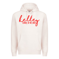 Pale Pink kelley school of business Premium Hoodie - linhVisuals