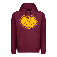 Burgundy lemonhead vintage Premium Hoodie - linhVisuals