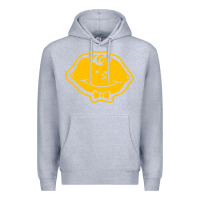 Heather Grey lemonhead vintage Premium Hoodie - linhVisuals