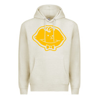 Oatmeal Heather lemonhead vintage Premium Hoodie - linhVisuals