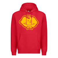 Red lemonhead vintage Premium Hoodie - linhVisuals