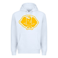 White lemonhead vintage Premium Hoodie - linhVisuals