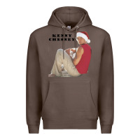 Coffee KENNY CHESNEY Premium Hoodie - linhVisuals