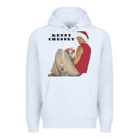 White KENNY CHESNEY Premium Hoodie - linhVisuals