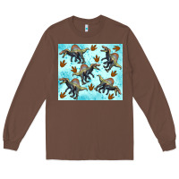 Chestnut spinosaurus Long Sleeve Tee - Artiststas