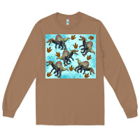 Toasted Coconut spinosaurus Long Sleeve Tee - Artiststas