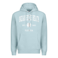 Blue Mist indian rocks beach florida vintage shamrock sports zip hoodie Premium Hoodie - linhVisuals