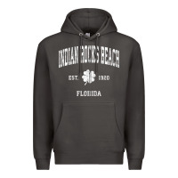 Smoke indian rocks beach florida vintage shamrock sports zip hoodie Premium Hoodie - linhVisuals