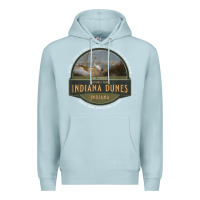 Blue Mist indiana dunes national park lake michigan beach trails t shirt Premium Hoodie - linhVisuals