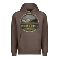Coffee indiana dunes national park lake michigan beach trails t shirt Premium Hoodie - linhVisuals