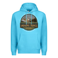 Ocean Blue indiana dunes national park lake michigan beach trails t shirt Premium Hoodie - linhVisuals