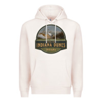 Pale Pink indiana dunes national park lake michigan beach trails t shirt Premium Hoodie - linhVisuals