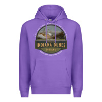 Purple indiana dunes national park lake michigan beach trails t shirt Premium Hoodie - linhVisuals