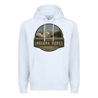 White indiana dunes national park lake michigan beach trails t shirt Premium Hoodie - linhVisuals
