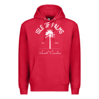 Cardinal isle of palms sc palm tree isle of palms beach gift pullover hoodie Premium Hoodie - linhVisuals